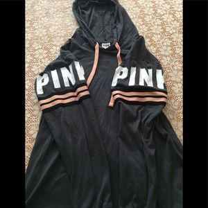 Pink brand Dark Gray Sweatshirt Size XS